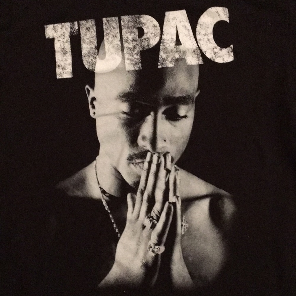 2PAC short Sleeve Tee Shirt size Small (D)